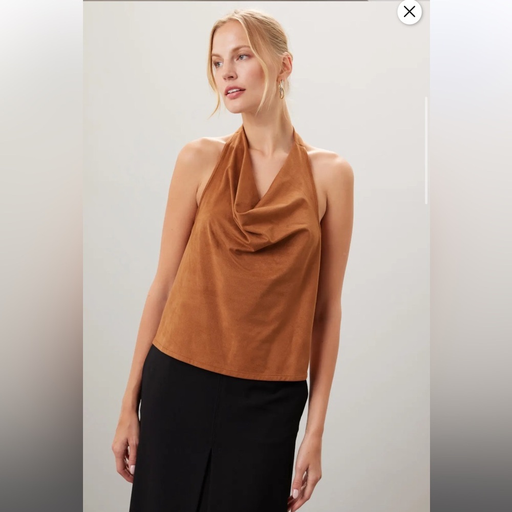 Central Park West Rylan Cowl Neck Tank NWT